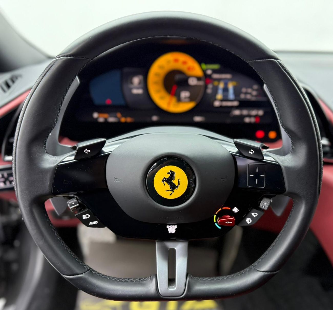 فيراري روما 2022 Ferrari Roma ,Warranty ,Service History ,Excellent Condition ,European Spec