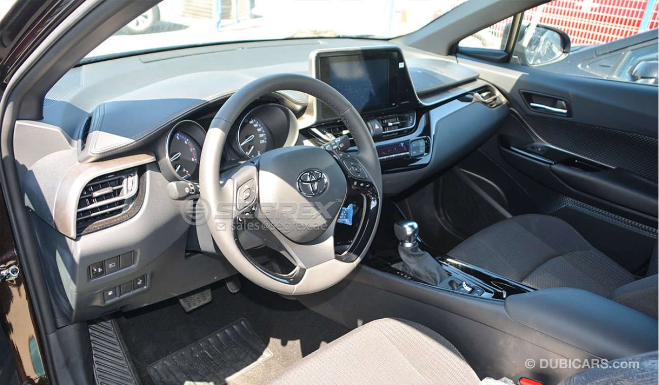 Toyota C-HR 2019YM 1.2L TURBO PETROL WITH REAR CAMERA , PUSH START- الى جميع الوجهات