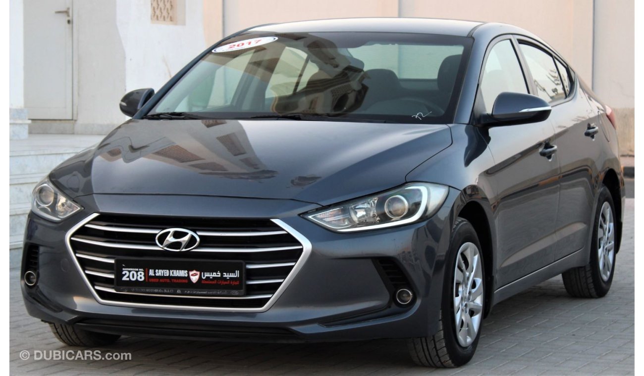 Hyundai Elantra Hyundai Elantra 2017, GCC, in excellent condition, without accidents, very clean from inside and out