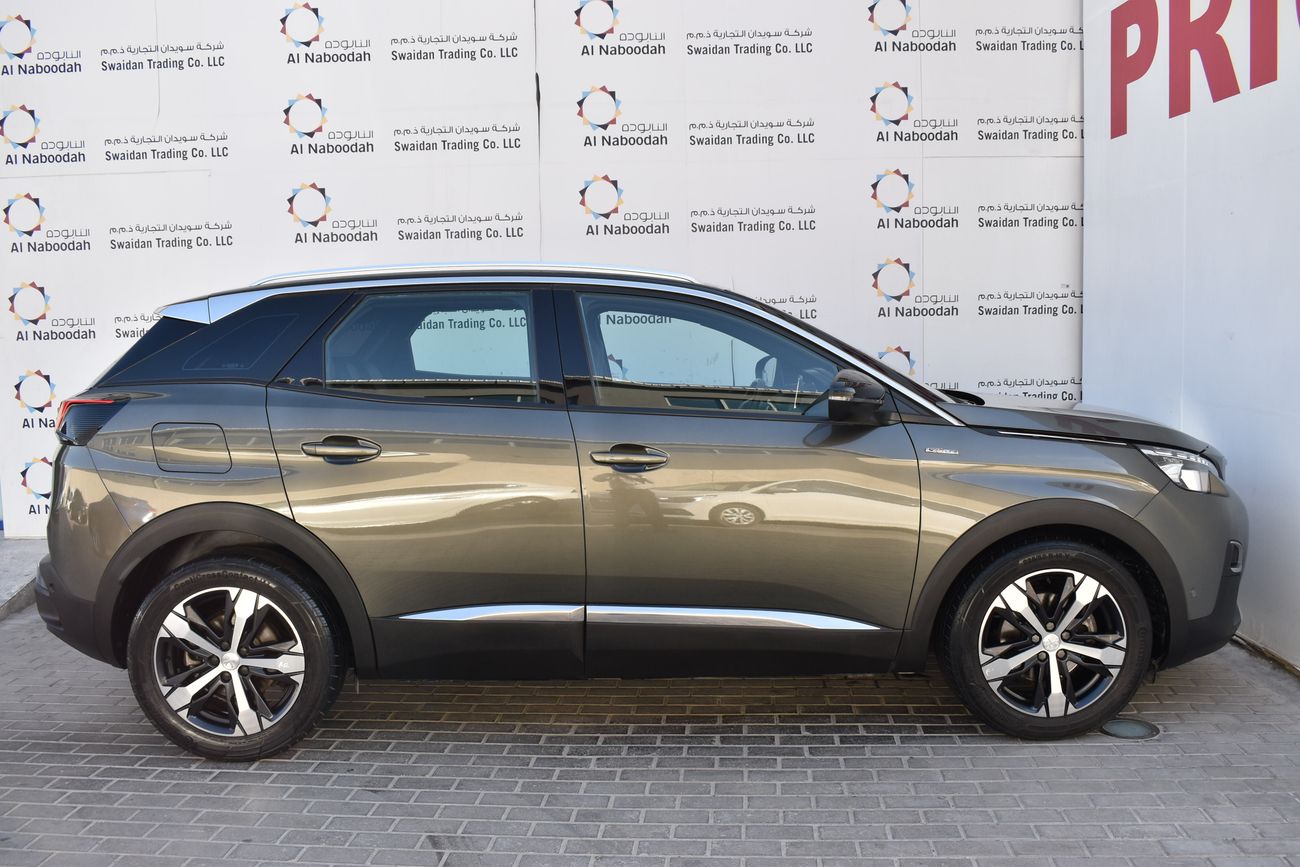 Peugeot 3008 AED 1199 PM | 1.6 TC AT GT LINE GCC MANUFACTURER WARRANTY 2026 OR 100K KM