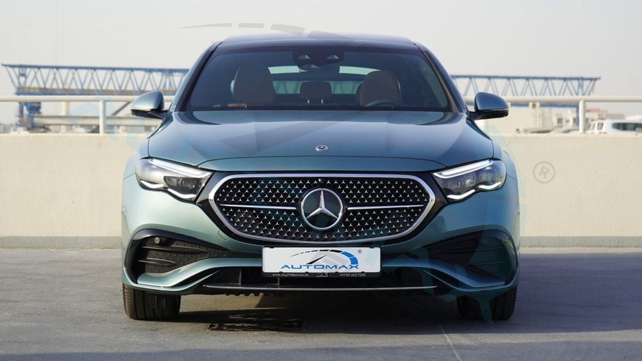 Mercedes Benz E300 AMG (For Export , НА ЭКСПОРТ) EQ Boost 2.0T RWD GCC 2026 Без пробега