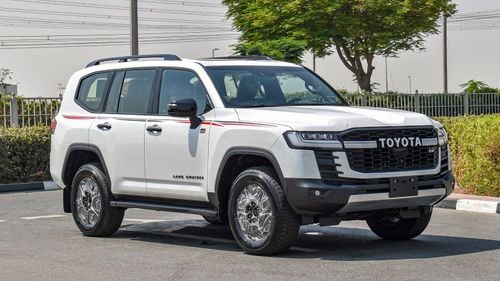 تويوتا لاند كروزر بيك آب ECTAGR012 – 2025 Toyota LC300 GR Sport - 3.3L Diesel Auto - White