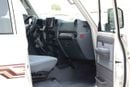 تويوتا لاند كروزر 70 2025 TOYOTA LC76 HARDTOP LX  B 4.0 - WHITE inside BLUISH GREY | Export Only