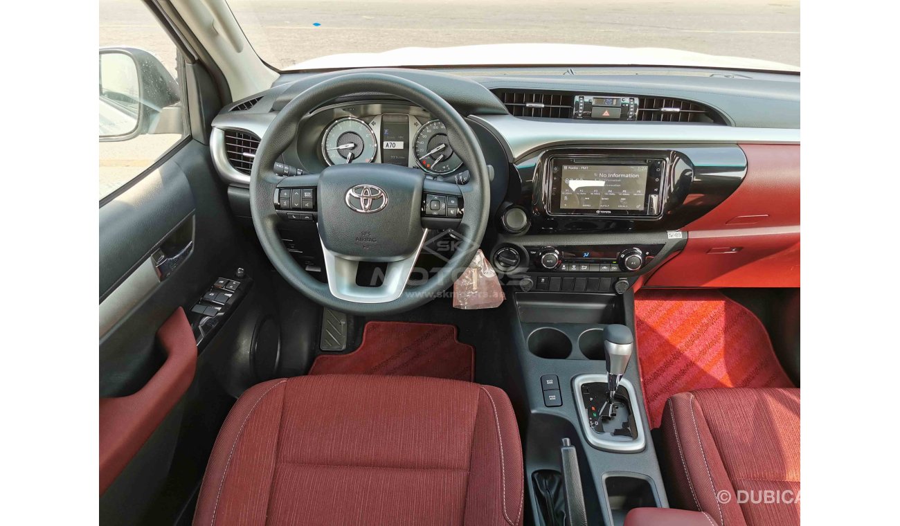 Toyota Hilux 2.7L PETROL,AUTOMATIC, 4WD, REAR CAMERA, LED HEADLIGHTS (CODE # THFO01)