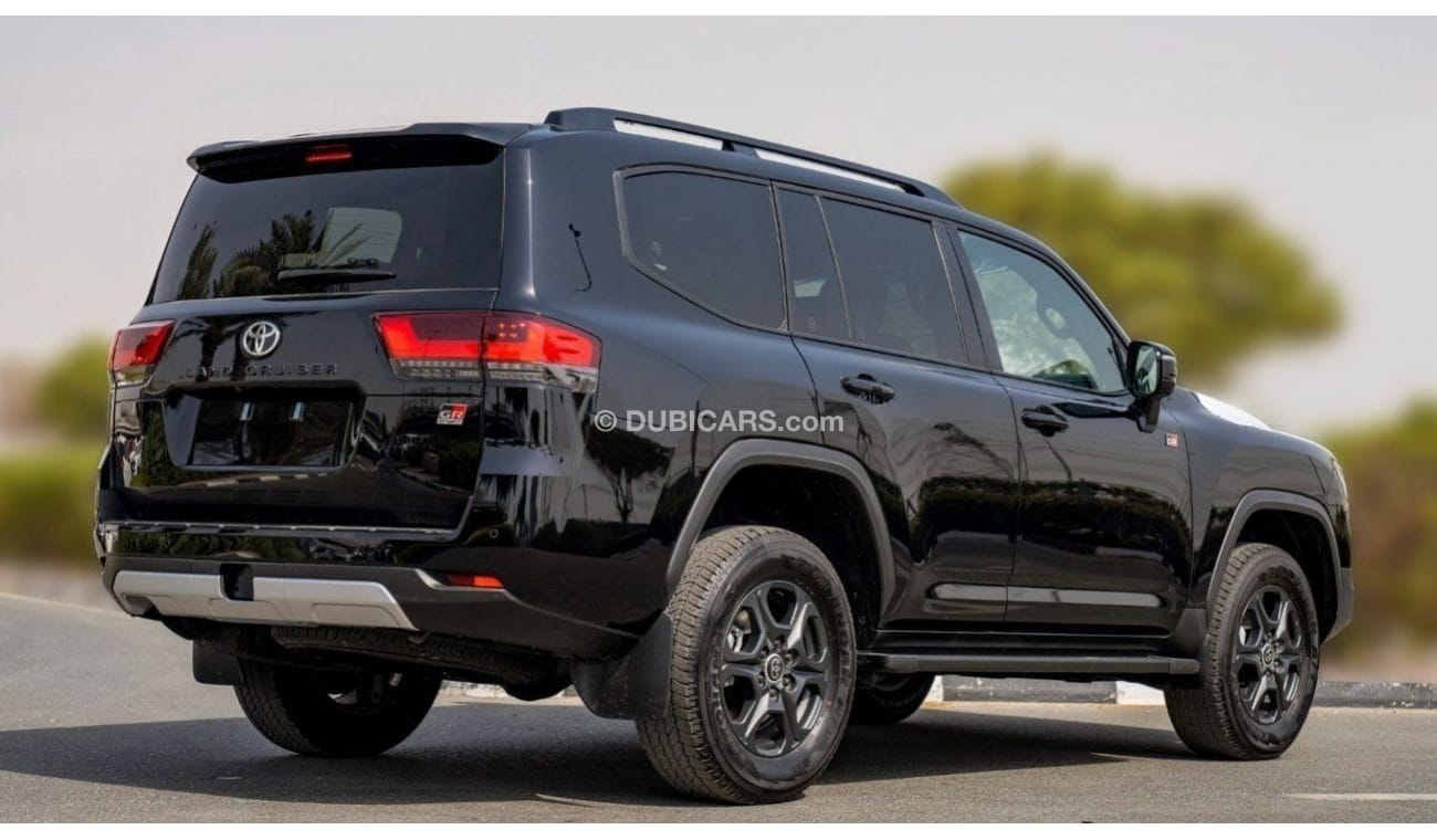 New Toyota Land Cruiser GRS LC300 GR SPORT 3.3D AT MY2023 BLACK 2022