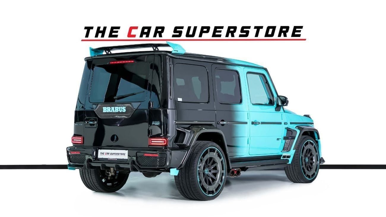 Mercedes-Benz G 63 AMG Std 4.0L Brabus 900 Rocket Kit-Dual Exterior Paint-Tiffany Blue-Full Carbon Fiber kit