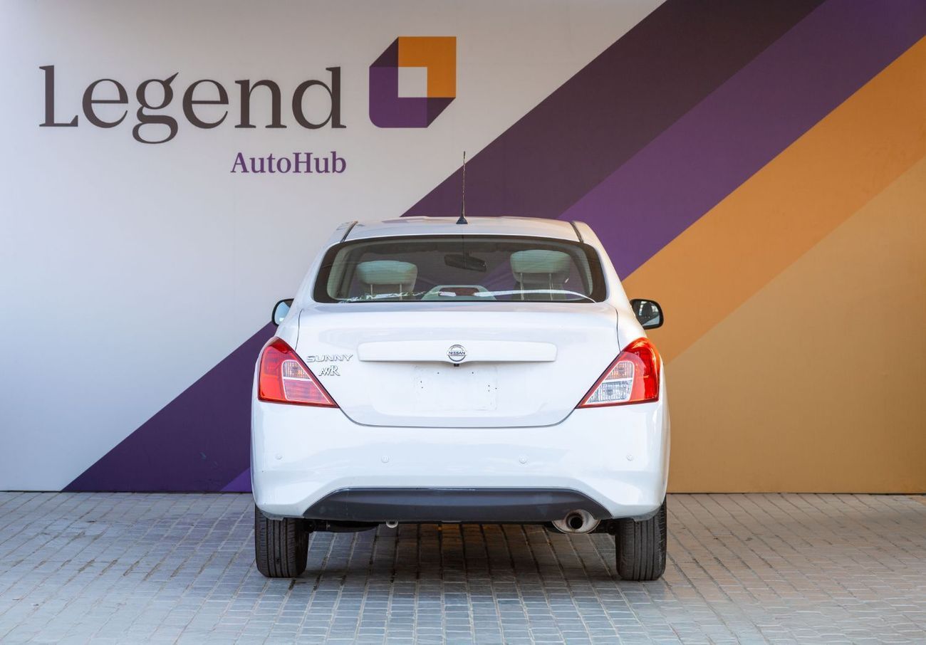 Nissan Sunny SV 1.5L l GCC | Zero Down Payment | AED 490 Monthly | Unlimited Kms Warranty