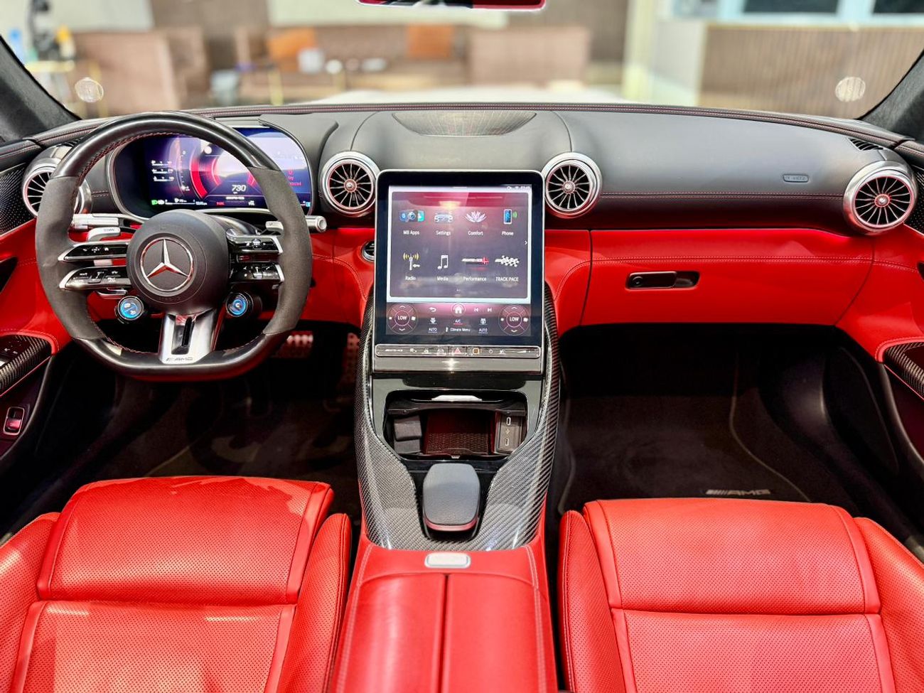 Mercedes-Benz SL 63 AMG 7,930 AED Monthly II SL63 AMG II 0% Down Payment II Still Under Warranty to 2027