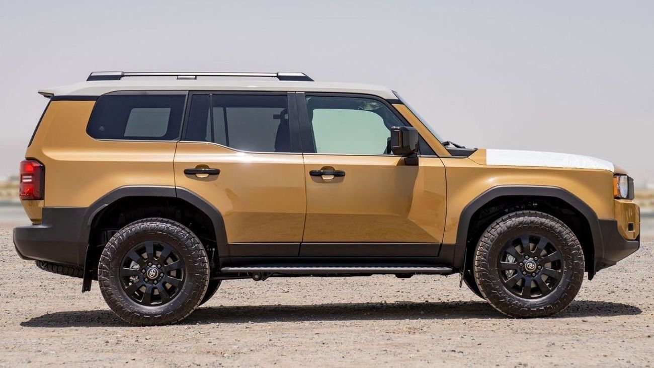 تويوتا برادو ADVENTURE 1ST EDITION 250 2.8D AT FIRST EDITION MY2025 – SAND & GREY ROOF