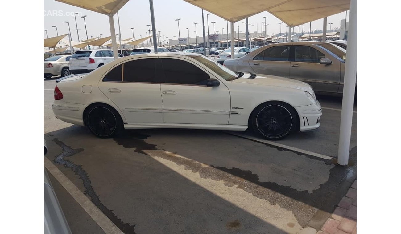 Mercedes-Benz E 500 with E63 AMG model 2004