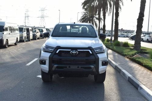 تويوتا هيلوكس D/cab P/up 4x4 2.8L Diesel - A/T - 24YM - ADV. - WHT_BLK (EXPORT OFFER)