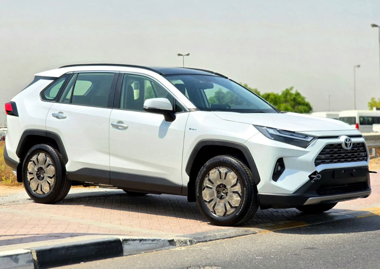 Toyota RAV4 TOYOTA RAV4 2.5 HEV - LIMITED OPTION - WITHOUT RADAR - 2025 MODEL - WHITE INSIDE BLACK - GCC SPECS