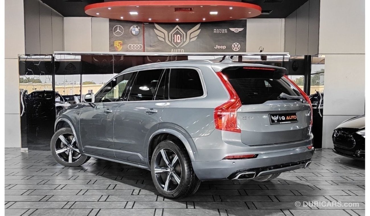 Volvo XC90 R Design AED 2,600 P.M | 2019 VOLVO XC90 T6 R-DESIGN | 7 SEATS | TOP OPTION | GCC | UNDER WARRANTY