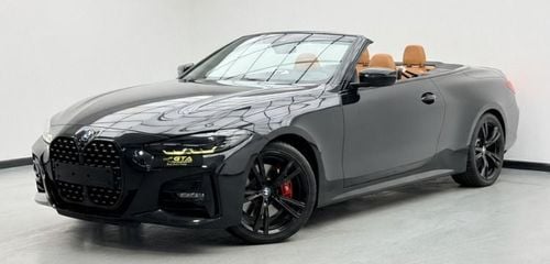 بي أم دبليو 430i 2021 BMW 430i M Sport Cabriolet, Sep/2026 BMW Service Contract, 1 Year Warranty, Full BMW History