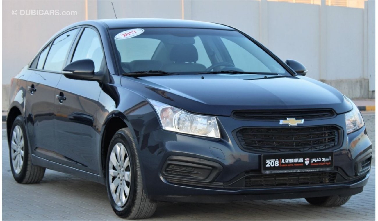 Chevrolet Cruze Chevrolet Cruze 2017 GCC in excellent condition without accidents, very clean from inside and outsid