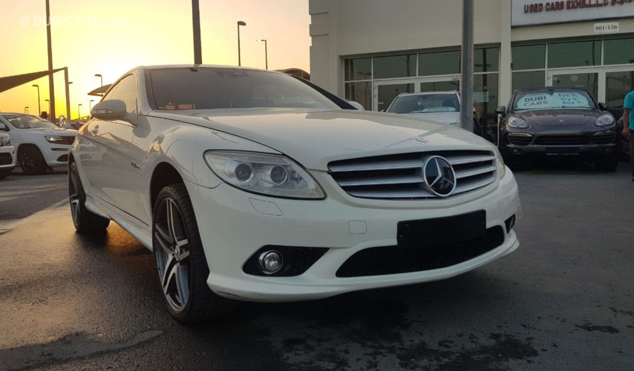 مرسيدس بنز CL 500 موديل 2008 خليجي فل مواصفات نيت فيجن وردار ومثبت سرعه وتكييف خلفي ونظام صوت ممتاز