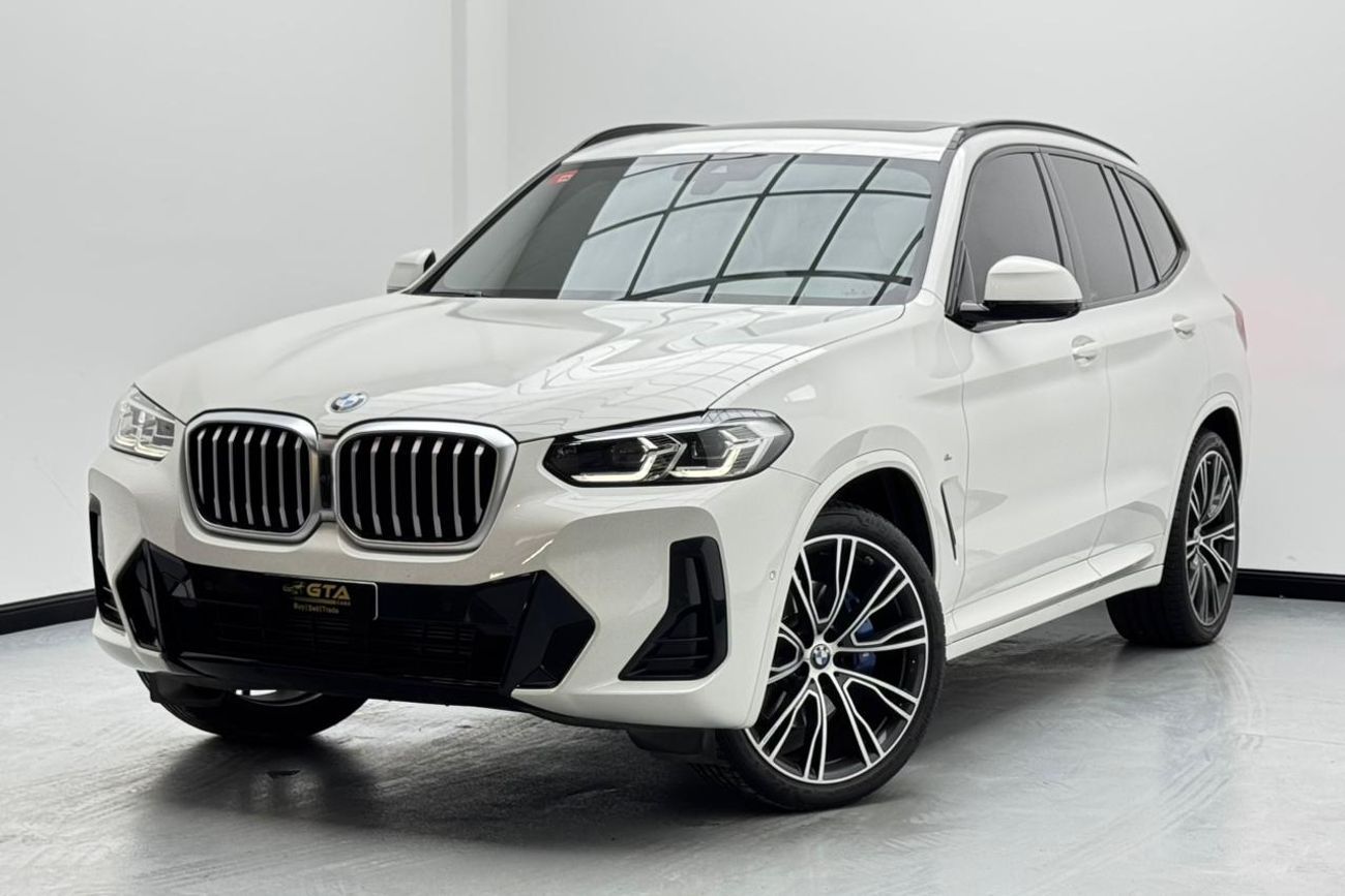 بي أم دبليو X3 xDrive 30i M Sport 2.0L 2023 BMW X3 xDrive30i M-Sport, 2028 BMW Warranty and Service Pack, BMW Servi