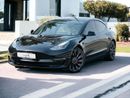 Tesla Model 3 Long Range AED 2,300 P.M TESLA MODEL 3 2021 PERFORMANCE DUAL MOTOR GCC UNDER WARRANTY