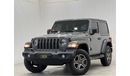 Jeep Wrangler 2020 Jeep Wrangler JL Sport, Jeep Warranty + Service Contract, GCC