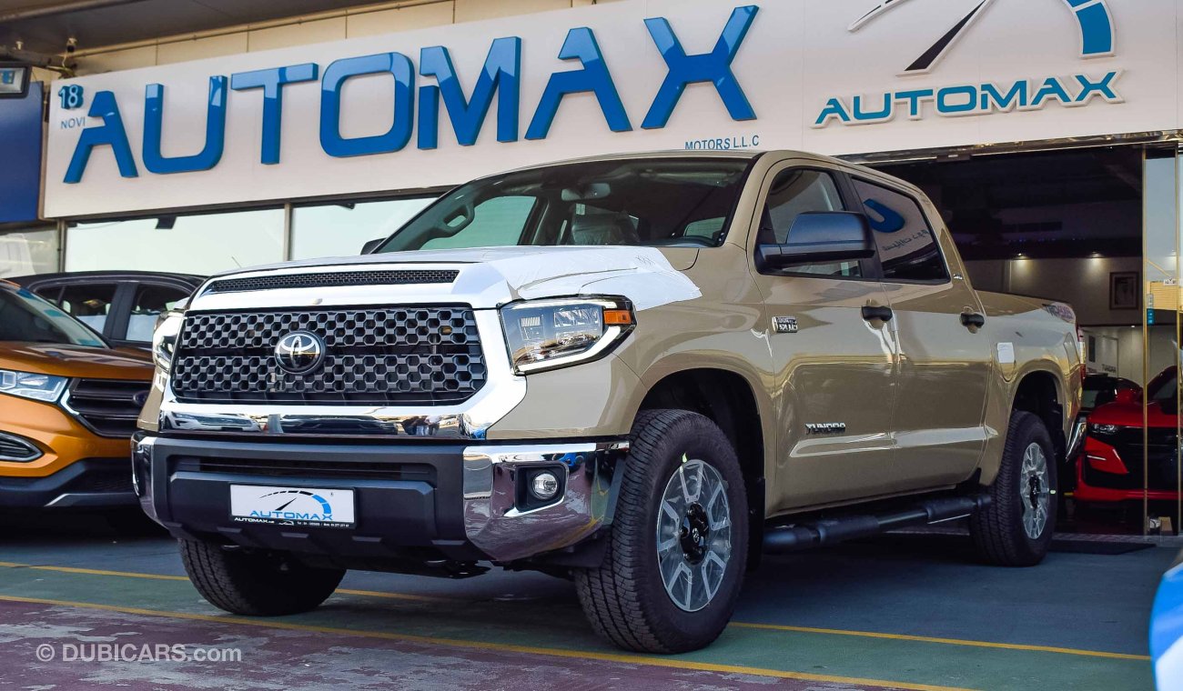 Toyota Tundra 2020 Crewmax SR5, 5.7L V8 0km w/ 5Yrs or 200,000km Warranty from Dynatrade + 1 Free Service