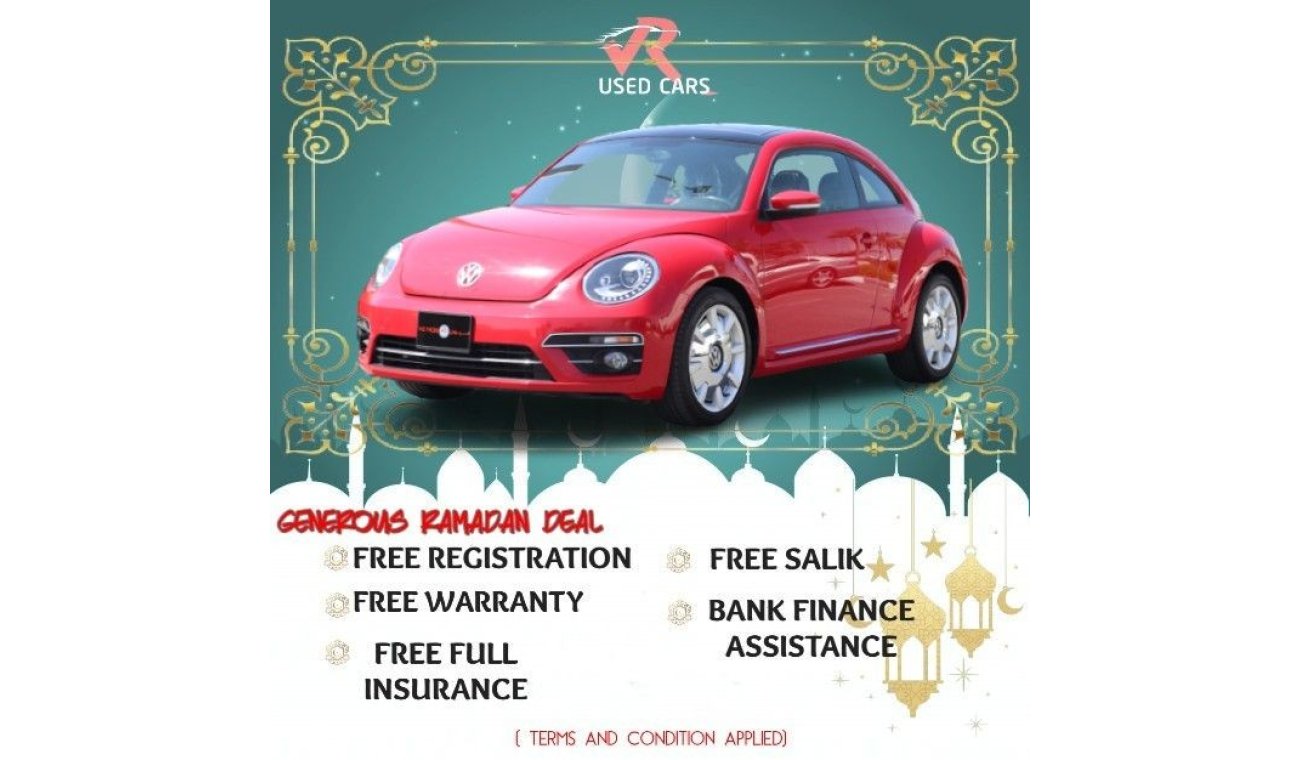 فولكس واجن بيتيل NEW ARRIVAL BEST PROMOTION = FREE REGISTRATION = WARRANTY =  TURBO S  = BANK LOAN ASSIST =