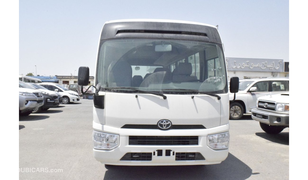 Toyota Coaster 4.2 L 2020 MODEL MANUAL TRANSMISSION DIESEL 23 SEATS ONLY FOR EXPORT