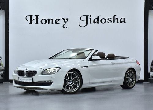 BMW 650i EXCELLENT DEAL for our BMW 650i CONVERTIBLE ( 2011 Model ) in White Color GCC Specs