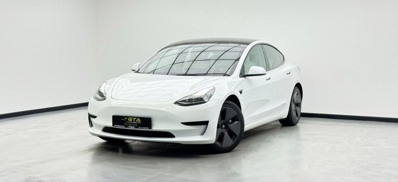 Tesla Model 3 STANDARD RANGE 2023 Tesla Model 3, 2030 Tesla Battery Warranty, Full Tesla Service History, Fully Loaded, GCC