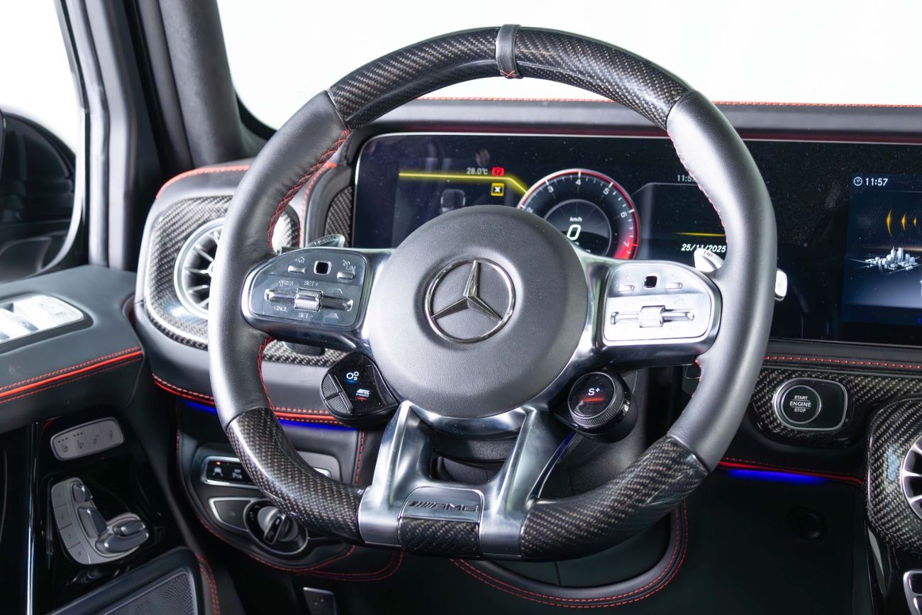 BRABUS 900 - Mercedes-AMG G 63 Brabus 900 Rocket Kit-Masterpiece Interior Black With Red Accents-Full Carbon