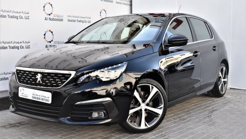 Peugeot 308 AED 1468 PM | 1.6L GT LINE 2020 GCC AGENCY WARRANTY UP TO 2025 OR 100000KM