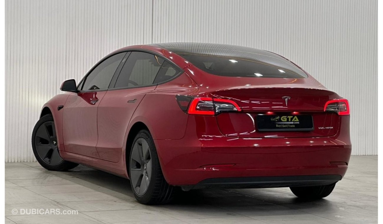 تيسلا موديل 3 2021 Tesla Model 3 Long Range, June 2025 Tesla Warranty, June 2029 Tesla Battery Warranty, GCC