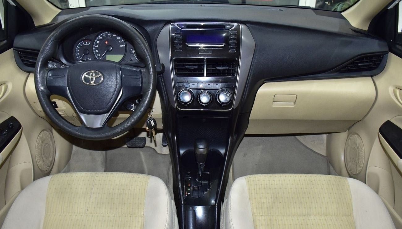Toyota Yaris EXCELLENT DEAL for our Toyota Yaris 1.5L ( 2022 Model ) in White Color GCC Specs
