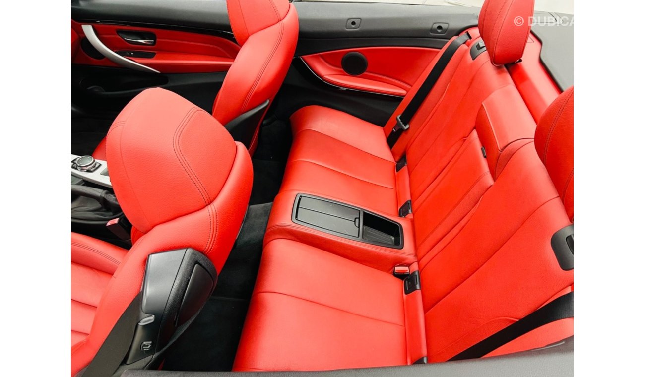 BMW 428i M Sport GCC .. FSH .. Perfect Condition .. Convertible .