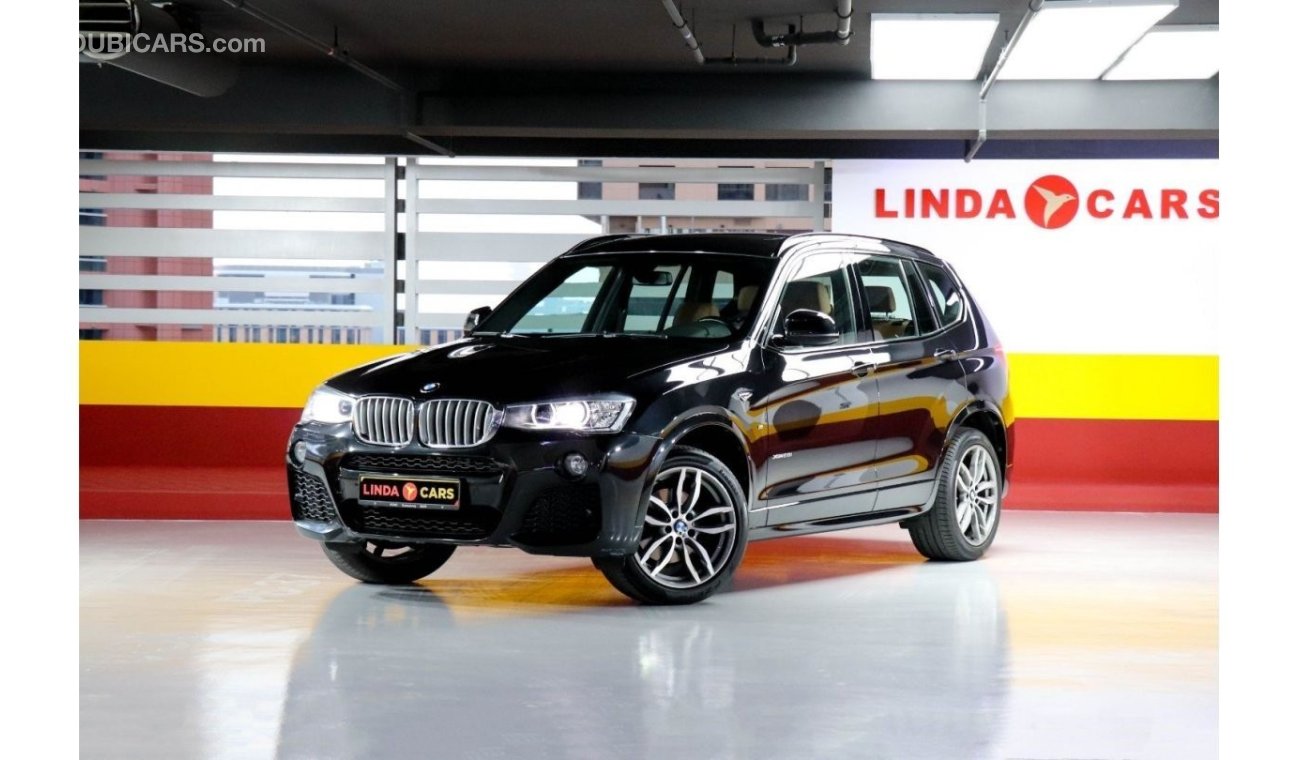 BMW X3 xDrive 28i xDrive 28i xDrive 28i BMW X3 M-Kit X-Drive 28i 2016 GCC under Warranty with Flexible Down