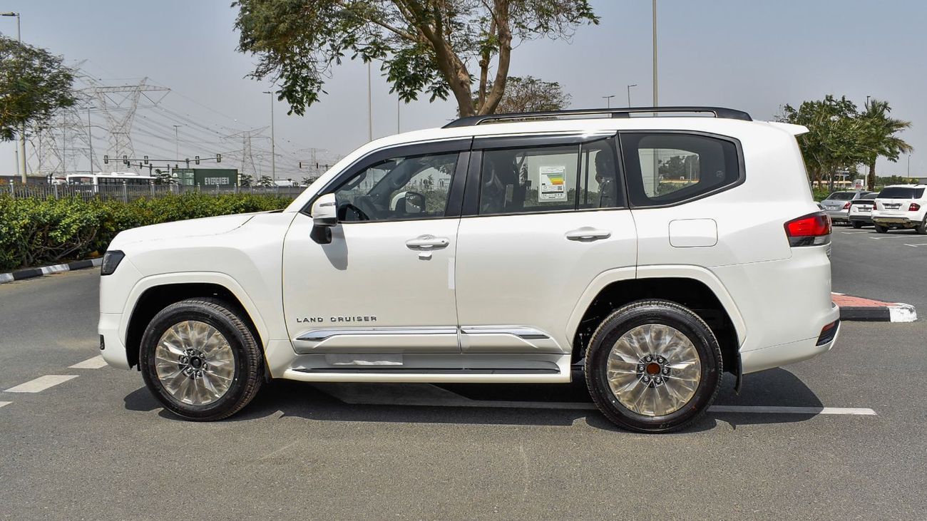 تويوتا لاند كروزر ECT0071 - Toyota Land Cruiser 300 GXR - 3.5L Petrol - White/Black