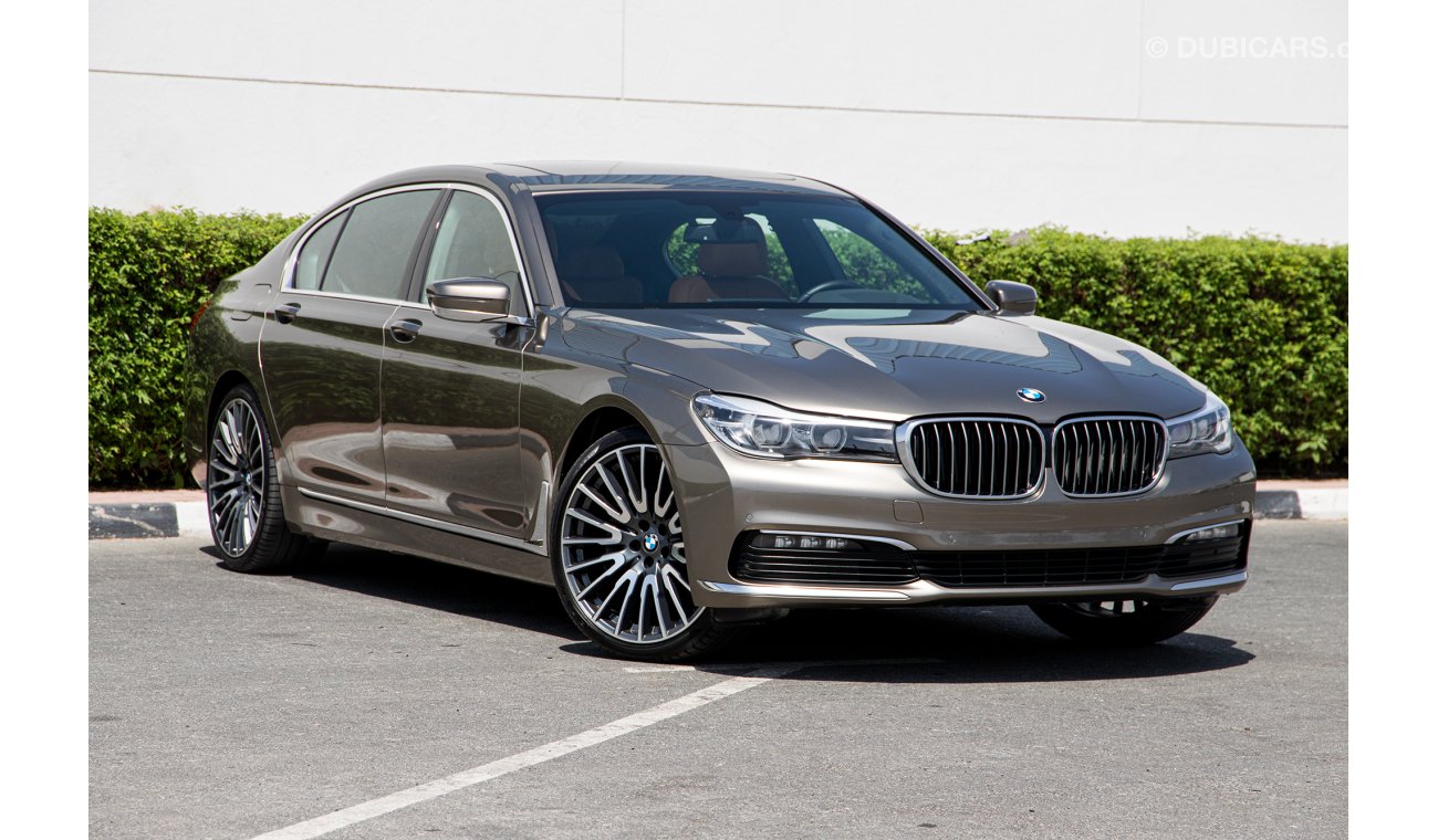 BMW 730Li WARRANTY TIL 09/2022 OR 200,000 KM AND SERVICE CONTRACT TIL 09/2025 OR 160,000 KM