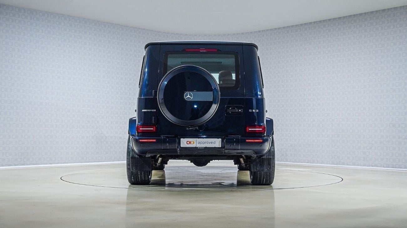مرسيدس بنز G 63 AMG G63 AMG | AED 8,939 PM | Up to 3 Years Unlimited Warranty | GCC