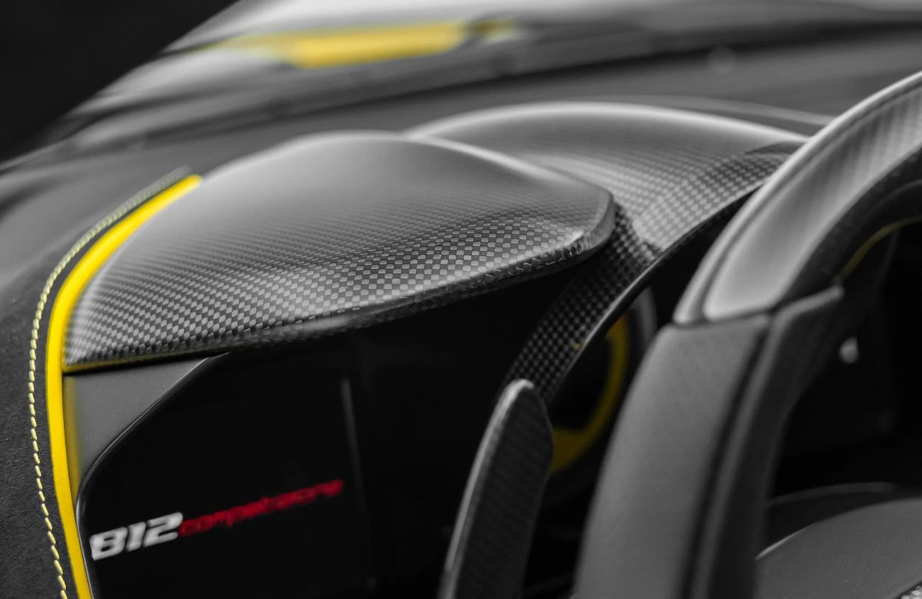 فيراري 812 كومبيتيزون 6.5L V-12 Naturally Aspirated Engine