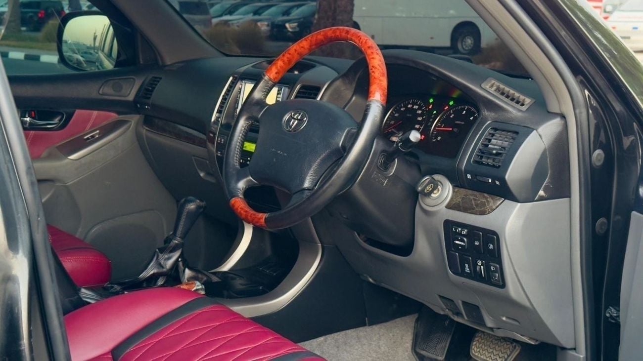 Toyota Prado PREMIUM BULL BAR INSTALLED | RHD | 2007 | 3.0 DIESEL | SIDE FENDER HOOD MIRROR