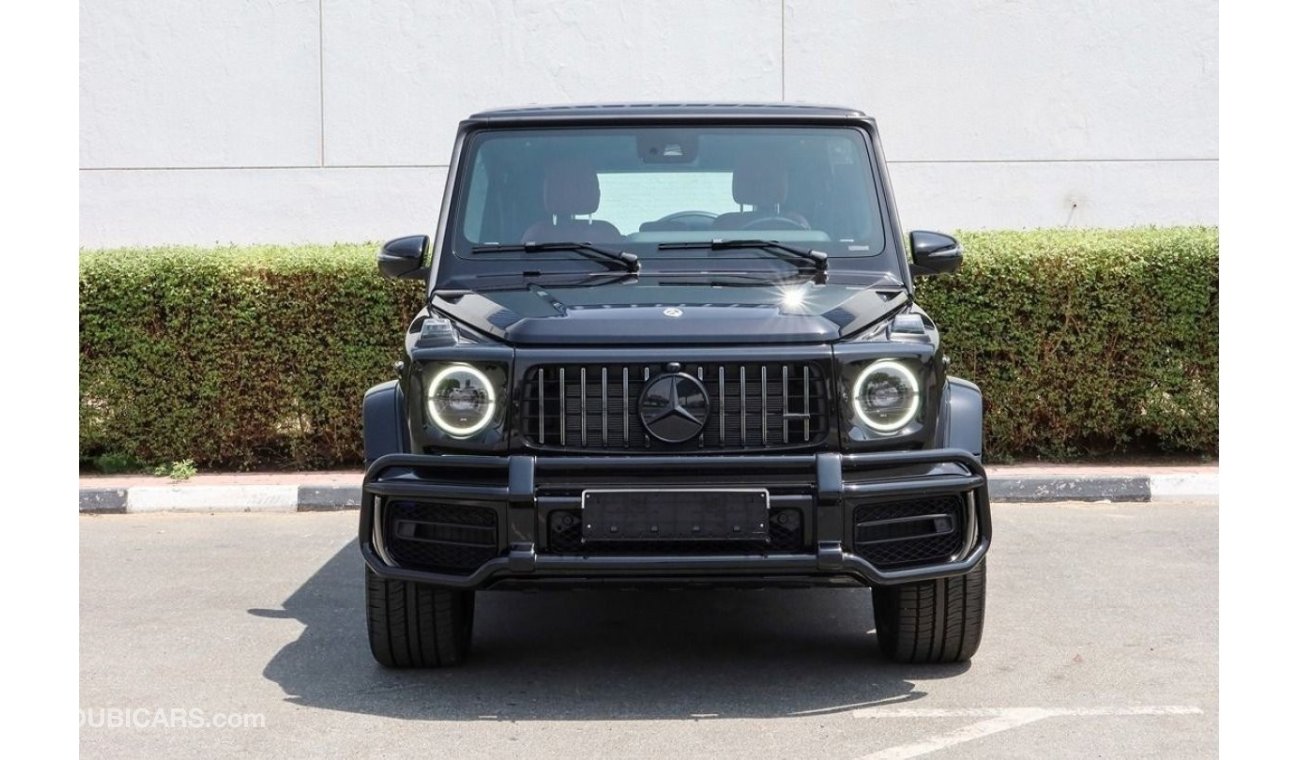 Mercedes-Benz G 63 AMG Double Night Package GCC 5 Years Warranty. Local Registration + 5%