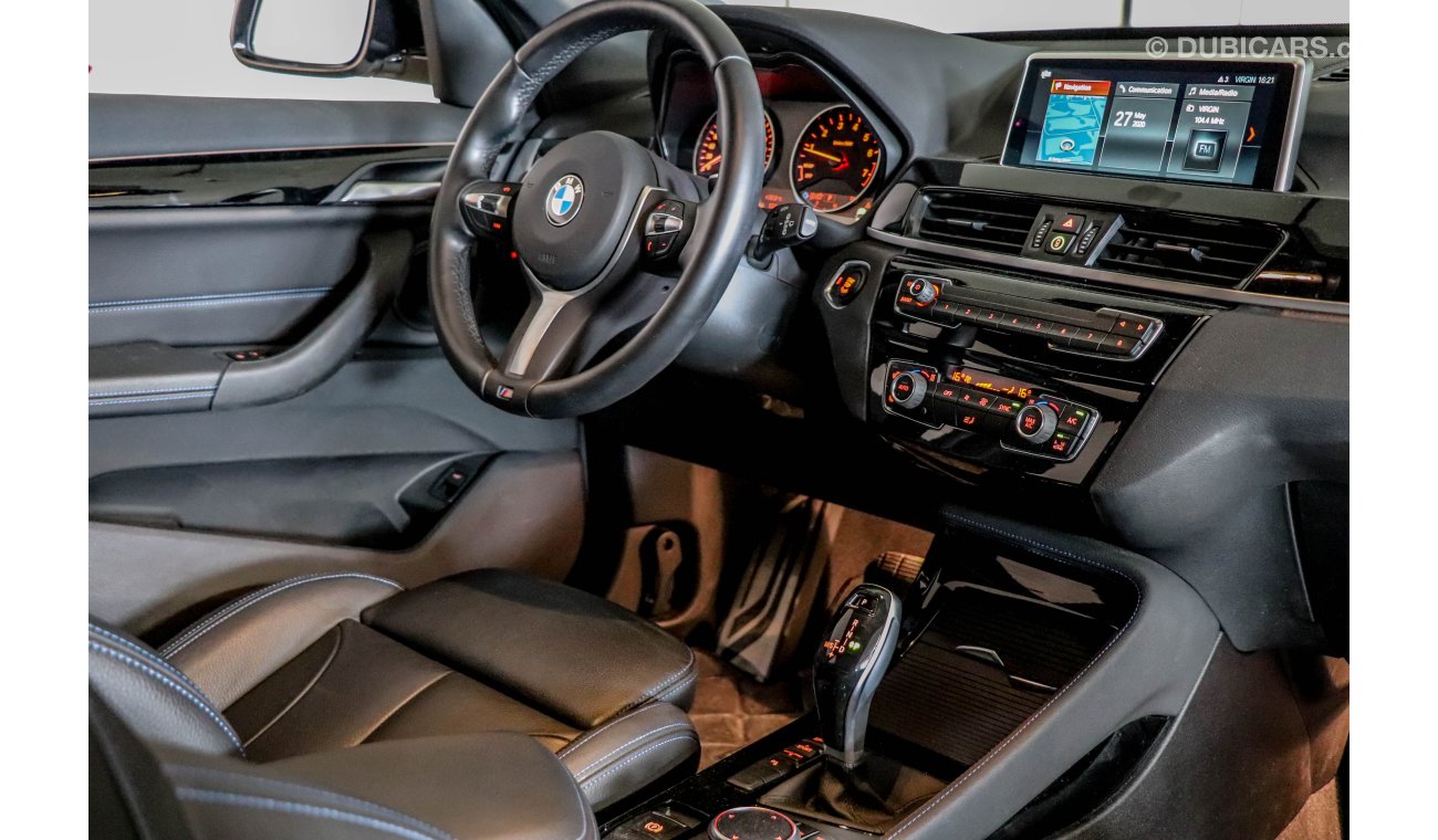BMW X1 S-Drive 20i M-Sport 2018 GCC under Agency Warranty with Zero Down-Payment.
