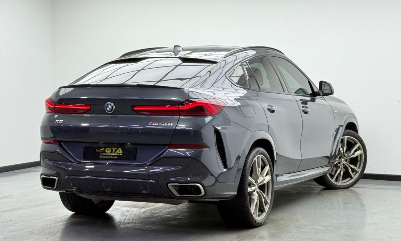 بي أم دبليو X6 M50i 4.4L 2021 BMW X6 M50i, 2025 BMW Warranty, Full BMW Service History, Excellent Condition, GCC