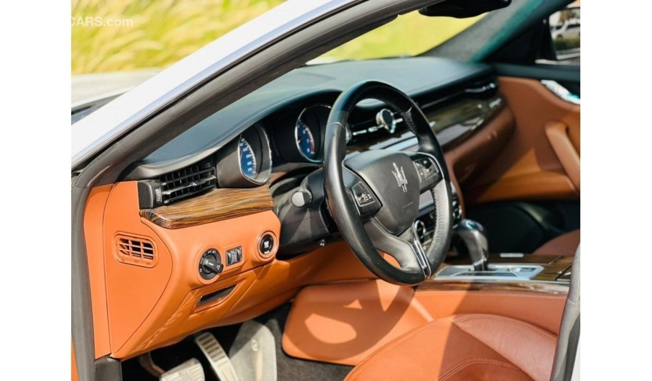 Used Maserati Quattroporte Service History Sunroof GCC