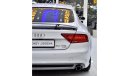 Audi A7 EXCELLENT DEAL for our Audi A7 50TFSi QUATTRO S-Line ( 2014 Model ) in White Color GCC Specs