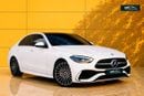مرسيدس بنز C 200 2846 / 60 Months | 0% DP | C200 Gcc / ZRS Warranty