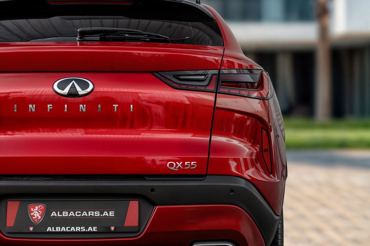 Infiniti QX55 QX55 Sensory | 2,644 P.M | 0% Downpayment | AGENCY WARRANTY