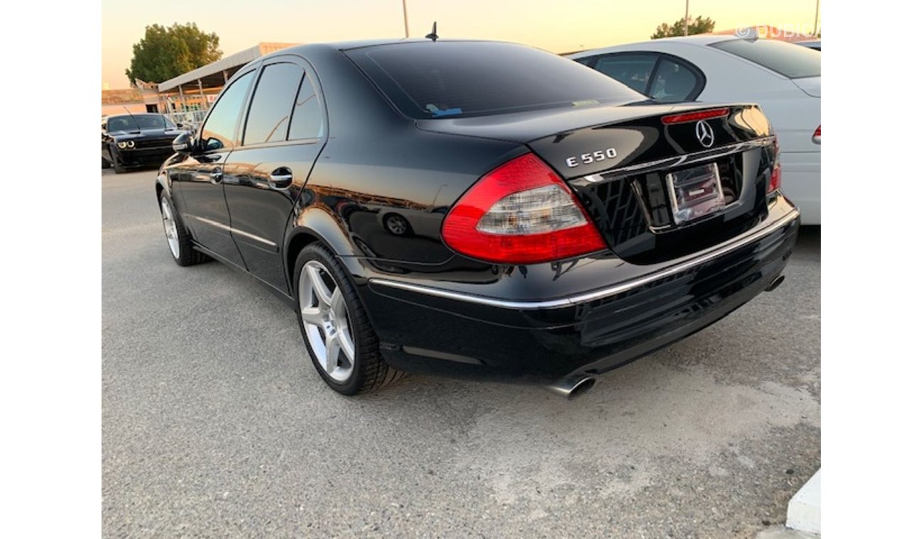 مرسيدس بنز E 550 وارد اليابان بطاقة جمركية E550 KIT AMG  2007