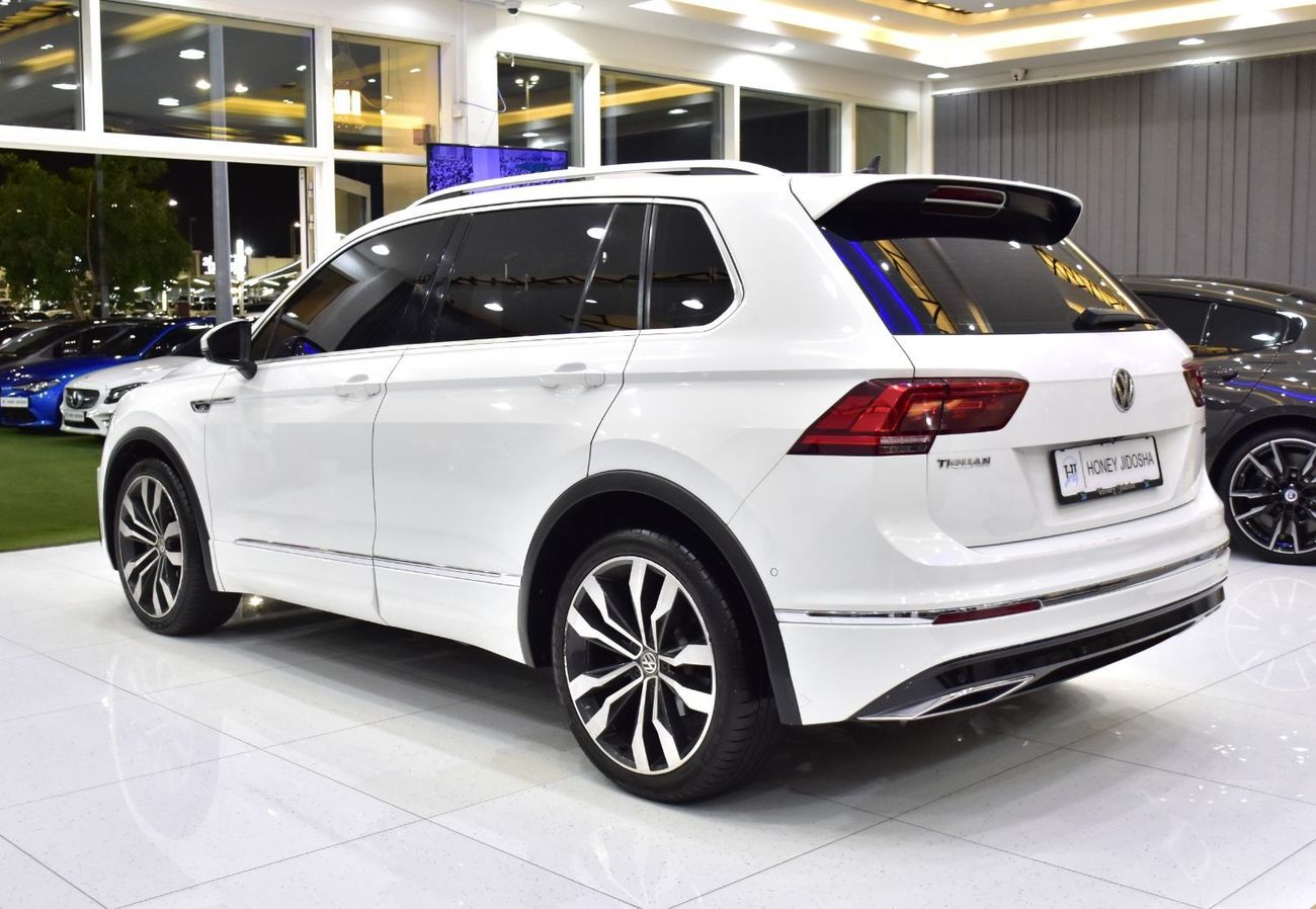 فولكس واجن تيجوان EXCELLENT DEAL for our Volkswagen Tiguan R-Line 4Motion ( 2019 Model ) in White Color GCC Specs