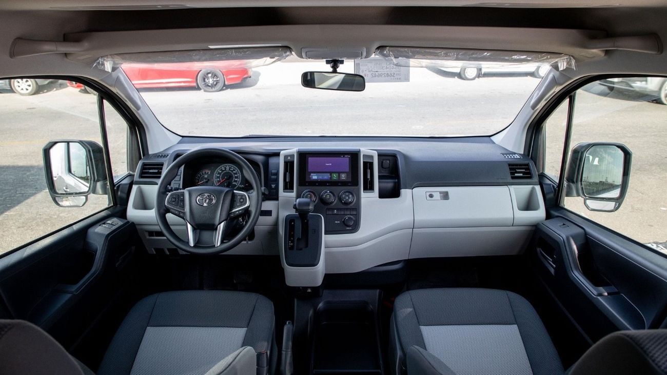 تويوتا هاياس 2025 TOYOTA HIACE 3.5L HIGHROOF PASSENGER 13 SEATER PETROL AUTOMATIC TRANSMISSION