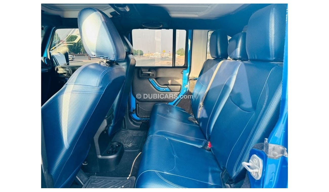 جيب رانجلر Unlimited Sport 1590 PM || WRANGLER UNLIMITED 3.6L V6 || ORIGNAL PAINT || FSH || 0%DP || GCC || WELL